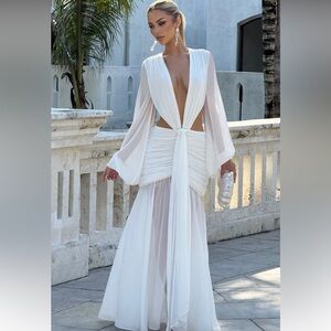 Andrina Maxi Dress - Ivory